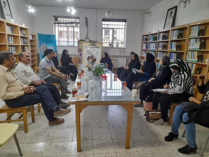 برنامه های فرهنگی: نشست کتابخوان با حضور اعضا فعال