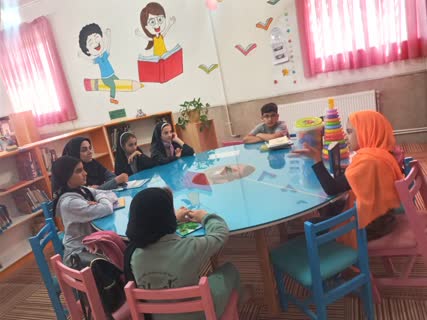نشست کتابخوان و جلسات مطالعاتی در بخش کودک ویژه اعضا فعال کودک